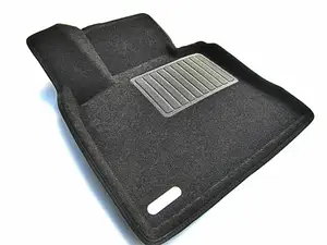 Коврики в салон текстильные Euromat 3D Business BMW X5 (E-70) (2008-2014), черные (3 шт.)