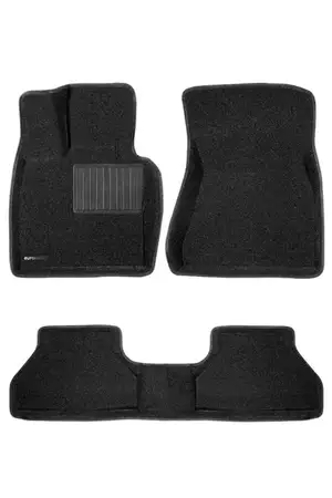 Коврики в салон текстильные Euromat 3D Business для BMW X5 (F15) / X6 (F16) (2015-2018)