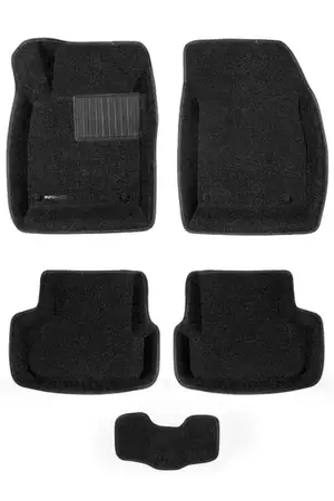 Коврики в салон текстильные Euromat 3D Business CHEVROLET Cruze (HB/WAG/Sd) (2009-2017), черные (5 шт.)