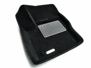 Коврики в салон текстильные Euromat 3D Business FORD Focus 3 HB/SD/WAG (2011-2017), черные (5 шт.)