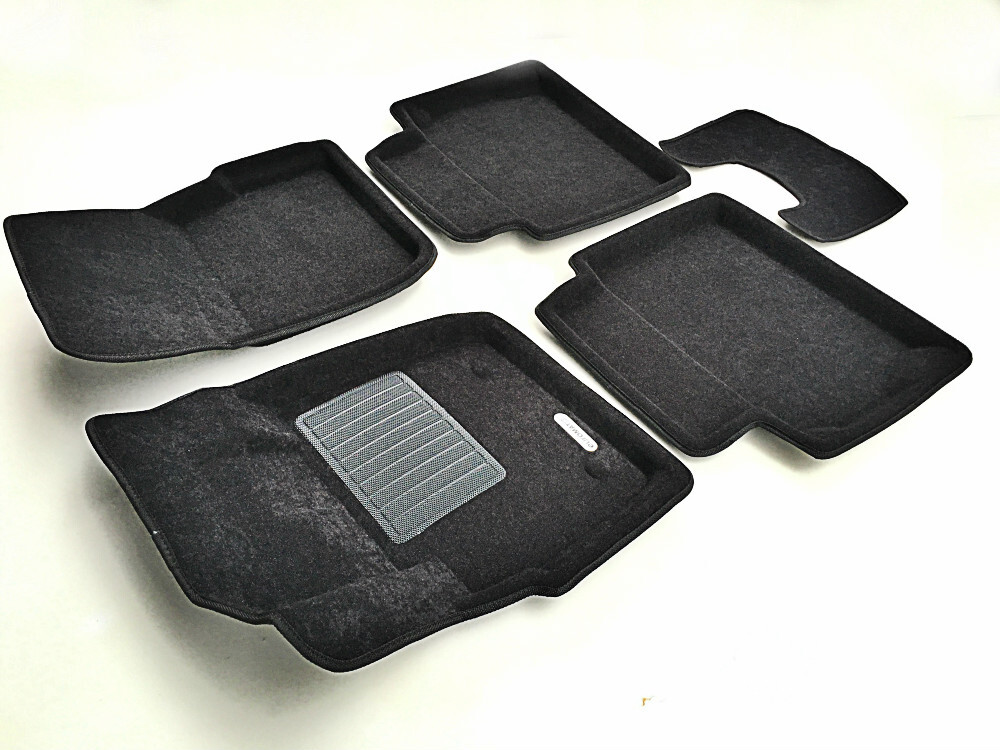 Коврики в салон текстильные Euromat 3D Business FORD Mondeo (2015-2018), черные (5 шт.) Коврики в салон текстильные Euromat 3D Business FORD Mondeo (2015-2018), черные (5 шт.)