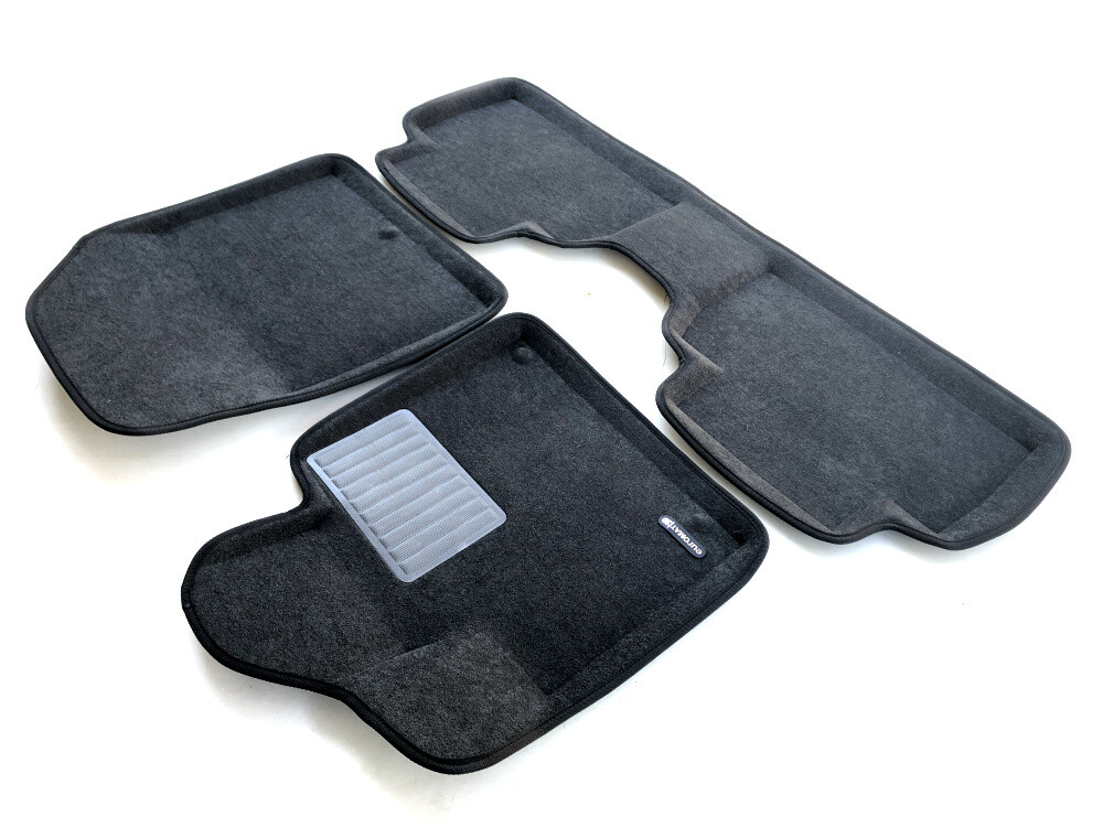 Коврики в салон текстильные Euromat 3D Business для HYUNDAI Santa Fe (2018-) серые Коврики в салон текстильные Euromat 3D Business для HYUNDAI Santa Fe (2018-) серые