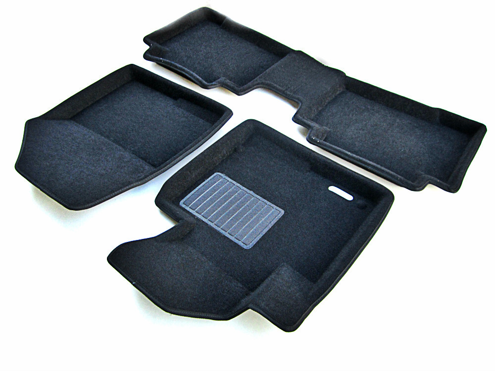 Коврики в салон текстильные Euromat 3D Business HYUNDAI Santa Fe (2013-2017), черные (3 шт.) Коврики в салон текстильные Euromat 3D Business HYUNDAI Santa Fe (2013-2017), черные (3 шт.)