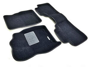 Коврики в салон текстильные Euromat 3D Business Jeep Grand Cherokee (2010-2017), черные (5 шт.)