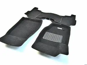 Коврики в салон текстильные Euromat 3D Business Jeep Grand Cherokee (2006-2010), черные (5 шт.)