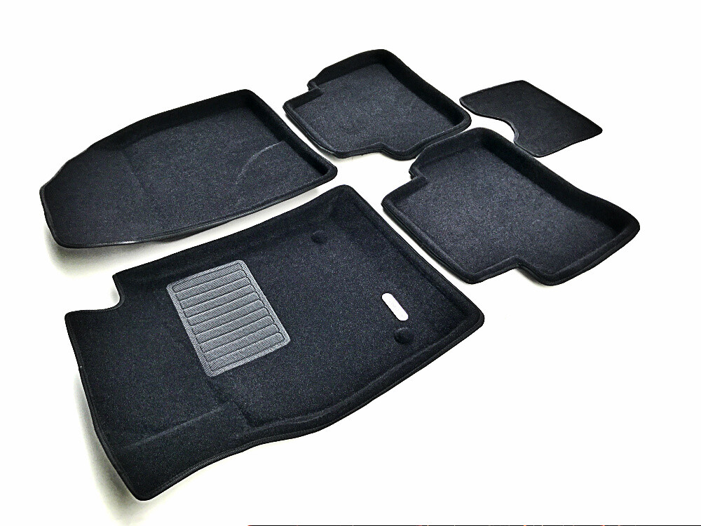 Коврики в салон текстильные Euromat 3D Business NISSAN Juke (2011-2018), черные (5 шт.) Коврики в салон текстильные Euromat 3D Business NISSAN Juke (2011-2018), черные (5 шт.)