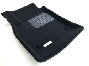 Коврики в салон текстильные Euromat 3D Business NISSAN Juke (2011-2018), черные (5 шт.)