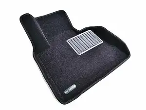 Коврики в салон текстильные Euromat 3D Business BMW X5 (E-53) (2000-2006), черные (3 шт.)