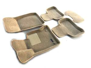 Коврики в салон текстильные Euromat 3D Business INFINITI Q 50 (2015-н.в.), бежевые (5 шт.)