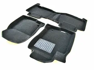 Коврики в салон текстильные Euromat 3D Business TOYOTA RAV4 IV (2013-2019) , черные (3 шт.)