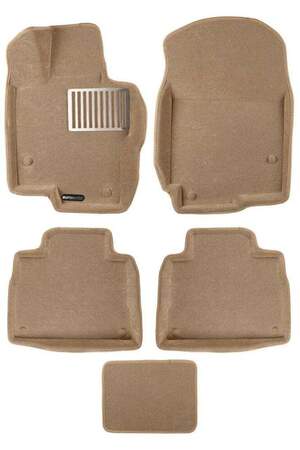 Коврики в салон текстильные Euromat 3D Business для MERCEDES67 (GLE -Class) Coupe (2020-) бежевые