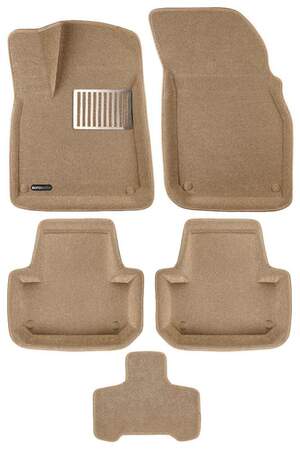 Коврики в салон текстильные Euromat 3D Lux FORD Focus 3 HB/SD/WAG (2011-2014-) бежевые C1