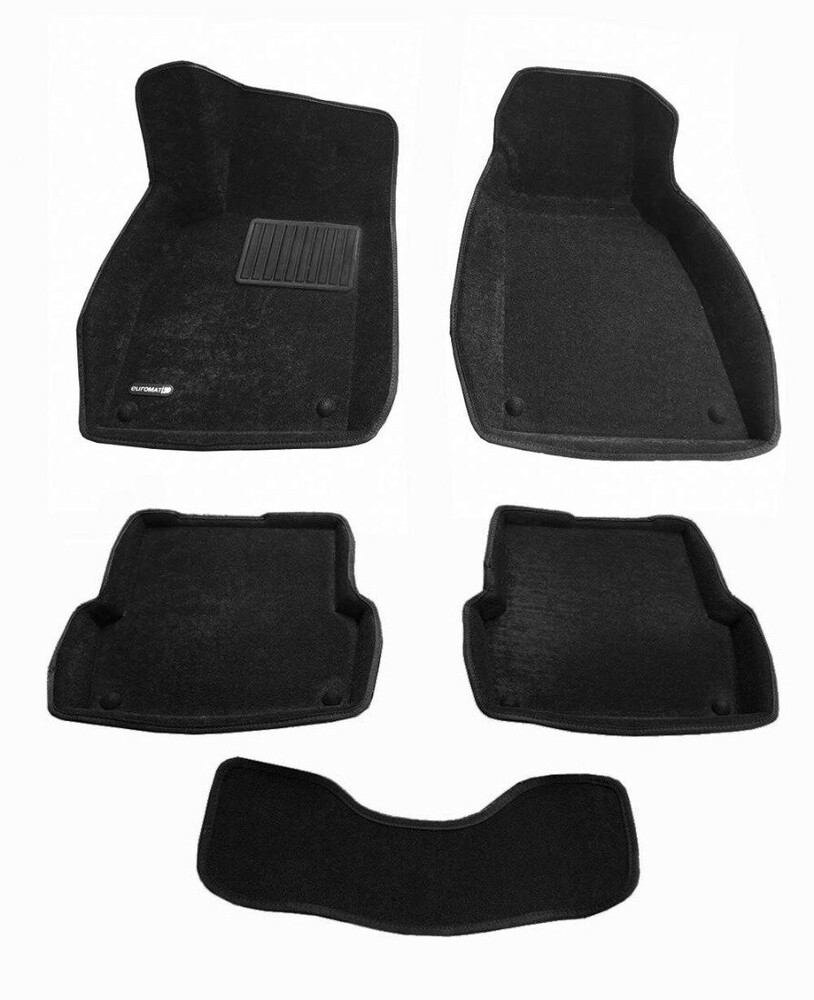 Коврики в салон текстильные Euromat 3D Business AUDI A6 (2004-2008) Коврики в салон текстильные Euromat 3D Business AUDI A6 (2004-2008)