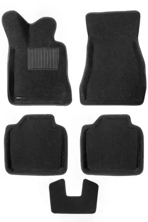 Коврики в салон текстильные Euromat 3D Business BMW 3 GT (F34) (2013-)