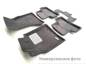 Коврики в салон текстильные Euromat 3D Lux HYUNDAI Tucson (2021-) серые