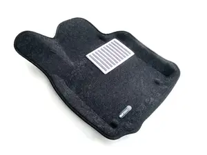 Коврики в салон текстильные Euromat 3D Lux SKODA Octavia A5 /VW Golf 5/6/Plus/Jetta серые