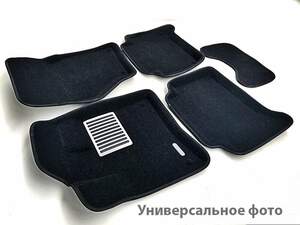 Коврики в салон текстильные Euromat 3D Lux TESLA Model S Коврики в салон текстильные Euromat 3D Lux TESLA Model S