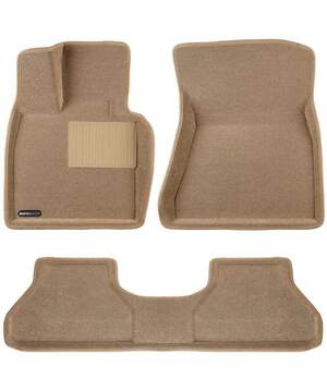 Коврики в салон текстильные Euromat 3D Business BMW X5 (E70) / X6 (E71) (2008-2014) бежевые Коврики в салон текстильные Euromat 3D Business BMW X5 (E70) / X6 (E71) (2008-2014) бежевые