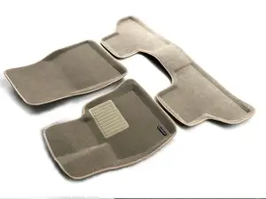 Коврики в салон текстильные Euromat 3D Business BMW X5 (F15) / X6 (F16) (2015-2018) бежевые