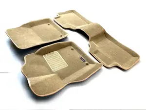 Коврики в салон текстильные Euromat 3D Business JEEP Grand Cherokee (2010-) бежевые