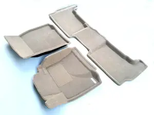 Коврики в салон текстильные Euromat 3D Business TOYOTA LC 200 (07-12) /LEXUS LX570 (08-12) бежевые