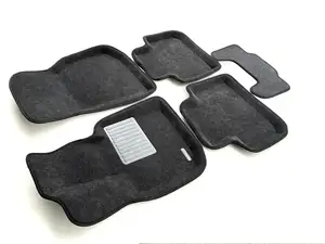 Коврики в салон текстильные Euromat 3D Business BMW X3 (G01) / X4 (G02) серые
