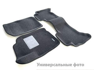 Коврики в салон текстильные Euromat 3D Business LADA Granta (2014-) /Kalina   серые