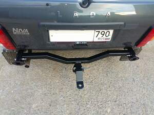 Быстросъемный фаркоп «Бизон»  Нива Легенд квадрат 50х50