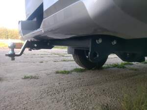 Быстросъемный фаркоп «Бизон»  Mitsubishi VI L200  квадрат 50х50