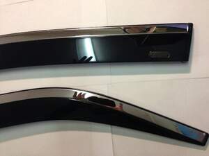 Дефлекторы окон накл. JAC JS4 (2020-)   МОСКВИЧ 3 (2023) ALVI-STYLE нерж.м