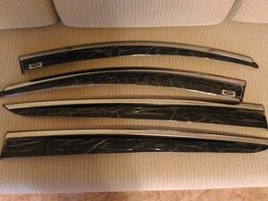 Дефлекторы окон накл. JAC JS4 (2020-)   МОСКВИЧ 3 (2023) ALVI-STYLE нерж.м