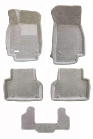 Коврики в салон текстильные Euromat 3D Business AUDI A6 (2019-) бежевые  C2