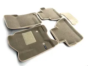 Коврики в салон текстильные Euromat 3D Business CADILLAC Escalade (2014-) (с креп.) бежевые  С5