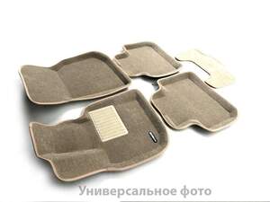Коврики в салон текстильные Euromat 3D Business CADILLAC Escalade (2021-) бежевые C5 Коврики в салон текстильные Euromat 3D Business CADILLAC Escalade (2021-) бежевые C5