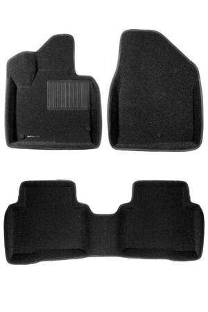 Коврики салона текстильные Euromat 3D Business HYUNDAI Grand Santa Fe (2014-2017) C3 Коврики салона текстильные Euromat 3D Business HYUNDAI Grand Santa Fe (2014-2017) C3