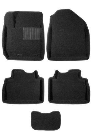 Коврики салона текстильные Euromat 3D Business KIA Soul (2019-) C2 Коврики салона текстильные Euromat 3D Business KIA Soul (2019-) C2