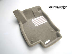 Коврики салона текстильные Euromat 3D lux LEXUS LX570 (12-) (с креп.) бежевые  C5
