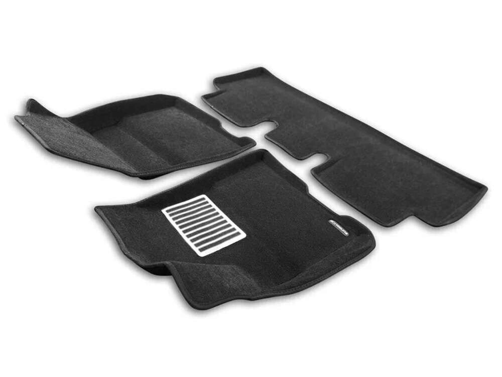Коврики салона текстильные Euromat 3D lux TESLA Model 3 (2017-) C5 Коврики салона текстильные Euromat 3D lux TESLA Model 3 (2017-) C5