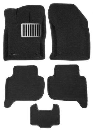 Коврики в салон текстильные Euromat 3D lux VOLKSWAGEN Tayron  C3