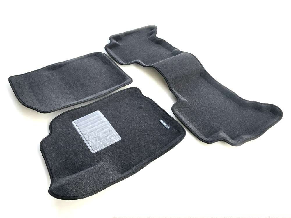 Коврики салона текстильные Euromat 3D lux ZEEKR 001 (2021-) серые C4 Коврики салона текстильные Euromat 3D lux ZEEKR 001 (2021-) серые C4