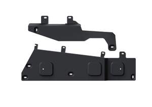 Защита топливных магистралей АвтоБроня для Geely Okavango I поколение рестайлинг (VX11) РКПП FWD 2024-н.в., рынок РФ, сталь 1.5 мм, с крепежом, штампованна