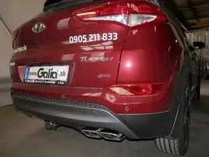 Фаркоп Galia H095A для Hyundai Tucson дорестаил и Kia Sportage