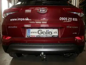 Быстросъёмный фаркоп Galia H095C для Hyundai Tucson дорестаил и Kia Sportage