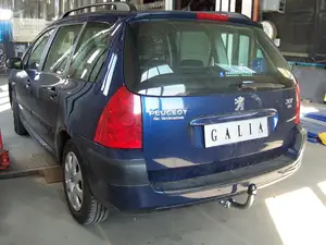 Фаркоп Galia P036A для Peugeot 307