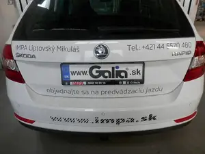Фаркоп Galia S104A для Skoda Rapid и Seat Toledo
