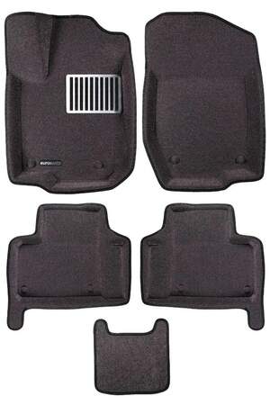 Коврики в салон текстильные Euromat 3D Lux MERCEDES W164 (ML,GL-Class) (2006-2012) серые
