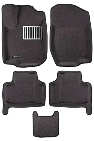 Коврики в салон текстильные Euromat 3D Lux MERCEDES W164 (ML,GL-Class) (2006-2012) серые