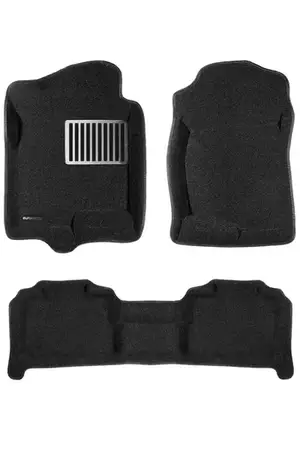 Коврики в салон текстильные Euromat 3D lux CHEVROLET TAHOE (2007-2014), черные (5 шт.)