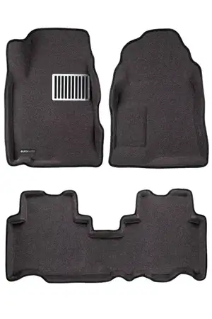 Коврики в салон текстильные Euromat 3D lux CHEVROLET Captiva (2006-2018), серые (3 шт.)