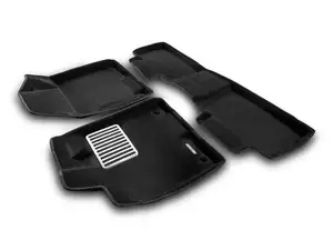 Коврики в салон текстильные Euromat 3D lux для GAC GS-8 (2020-н.в.)